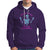 Funny Skeleton Hoodie There It Goes My Last Flying F*ck Middle Finger Sarcastic - Wonder Print Shop