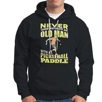 Pickleball Old Man Hoodie It's Weird Being The Same Age As Old People - Wonder Print Shop