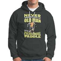 Pickleball Old Man Hoodie It's Weird Being The Same Age As Old People - Wonder Print Shop