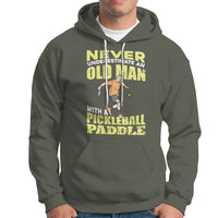 Pickleball Old Man Hoodie It's Weird Being The Same Age As Old People - Wonder Print Shop