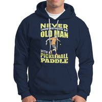 Pickleball Old Man Hoodie It's Weird Being The Same Age As Old People - Wonder Print Shop