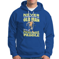 Pickleball Old Man Hoodie It's Weird Being The Same Age As Old People - Wonder Print Shop