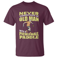 Pickleball Old Man T Shirt It's Weird Being The Same Age As Old People - Wonder Print Shop