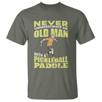 Pickleball Old Man T Shirt It's Weird Being The Same Age As Old People - Wonder Print Shop