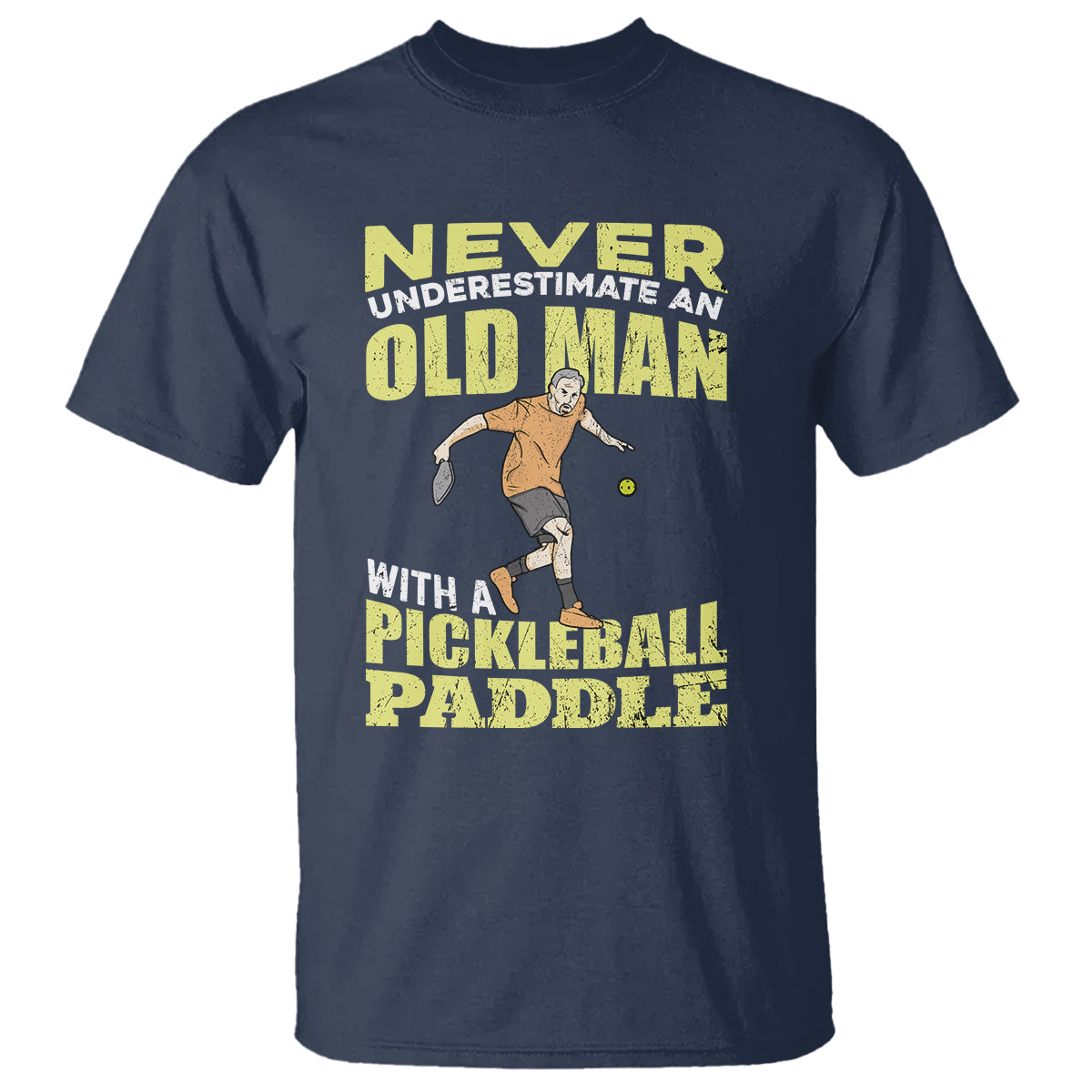 Pickleball Old Man T Shirt It's Weird Being The Same Age As Old People - Wonder Print Shop