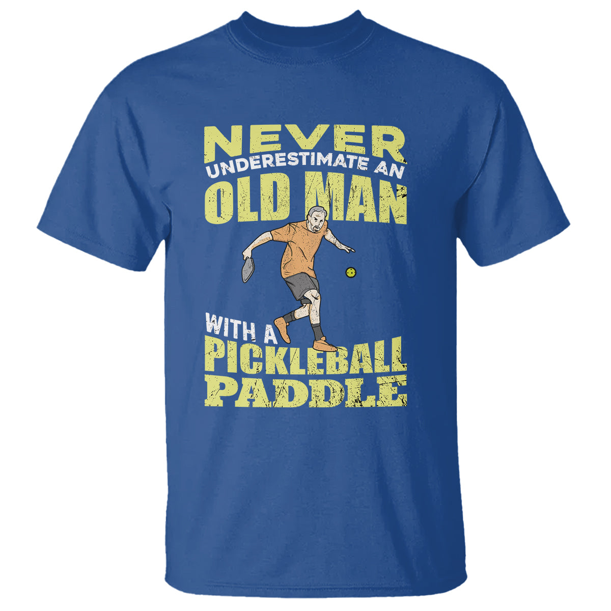 Pickleball Old Man T Shirt It's Weird Being The Same Age As Old People - Wonder Print Shop