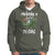 Crushing It With Jesus Hoodie Funny Riding Dinosaur - Wonder Print Shop