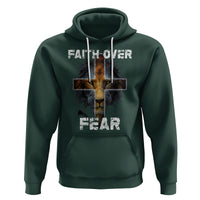 Christian Hoodie Faith Over Fear - Wonder Print Shop