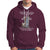 Christian Faith Hoodie The Devil Whispered I Whispered Back I Am The Storm - Wonder Print Shop