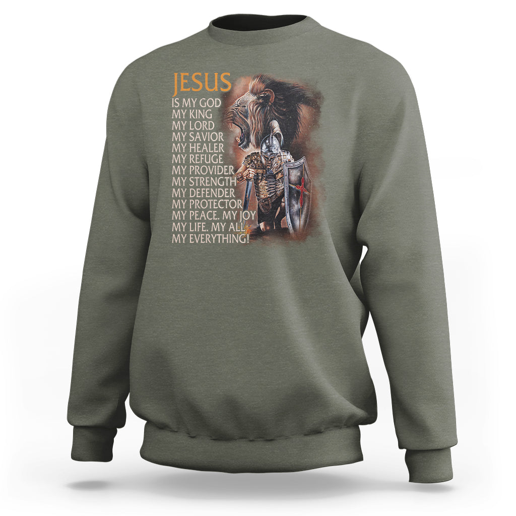 Christian Faith Sweatshirt - Wonder Print Shop