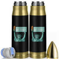In Sandwich Guy We Trust Bullet Tumbler Funny Liberty with Baguette Parody Graphic Political Satire - Wonder Print Shop