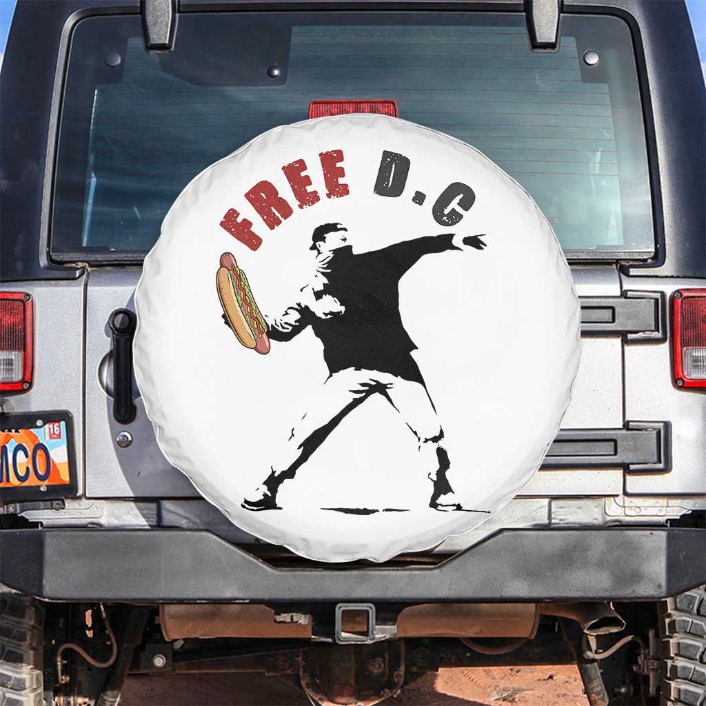 Free DC Sandwich Toss Spare Tire Cover Washington DC Political Satire - Wonder Print Shop