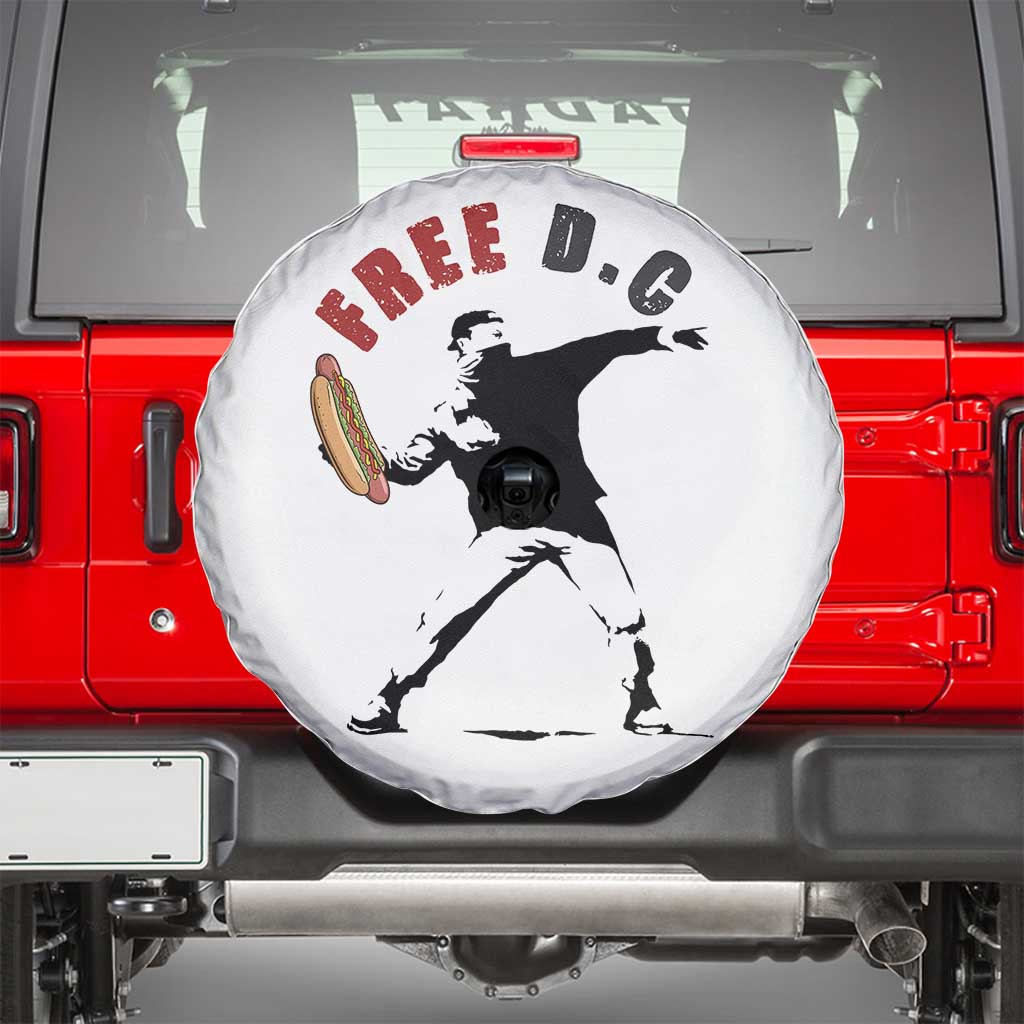 Free DC Sandwich Toss Spare Tire Cover Washington DC Political Satire - Wonder Print Shop