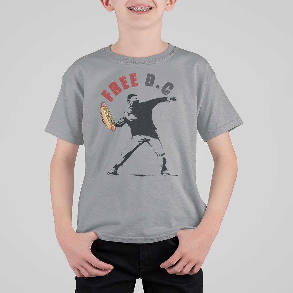 Free DC Sandwich Toss T Shirt For Kid Washington DC Political Satire - Wonder Print Shop