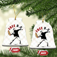 Free DC Sandwich Toss Ceramic Ornament Washington DC Political Satire - Wonder Print Shop