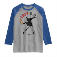 Free DC Sandwich Toss Raglan Shirt Washington DC Political Satire - Wonder Print Shop
