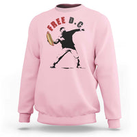 Free DC Sandwich Toss Sweatshirt Washington DC Political Satire - Wonder Print Shop