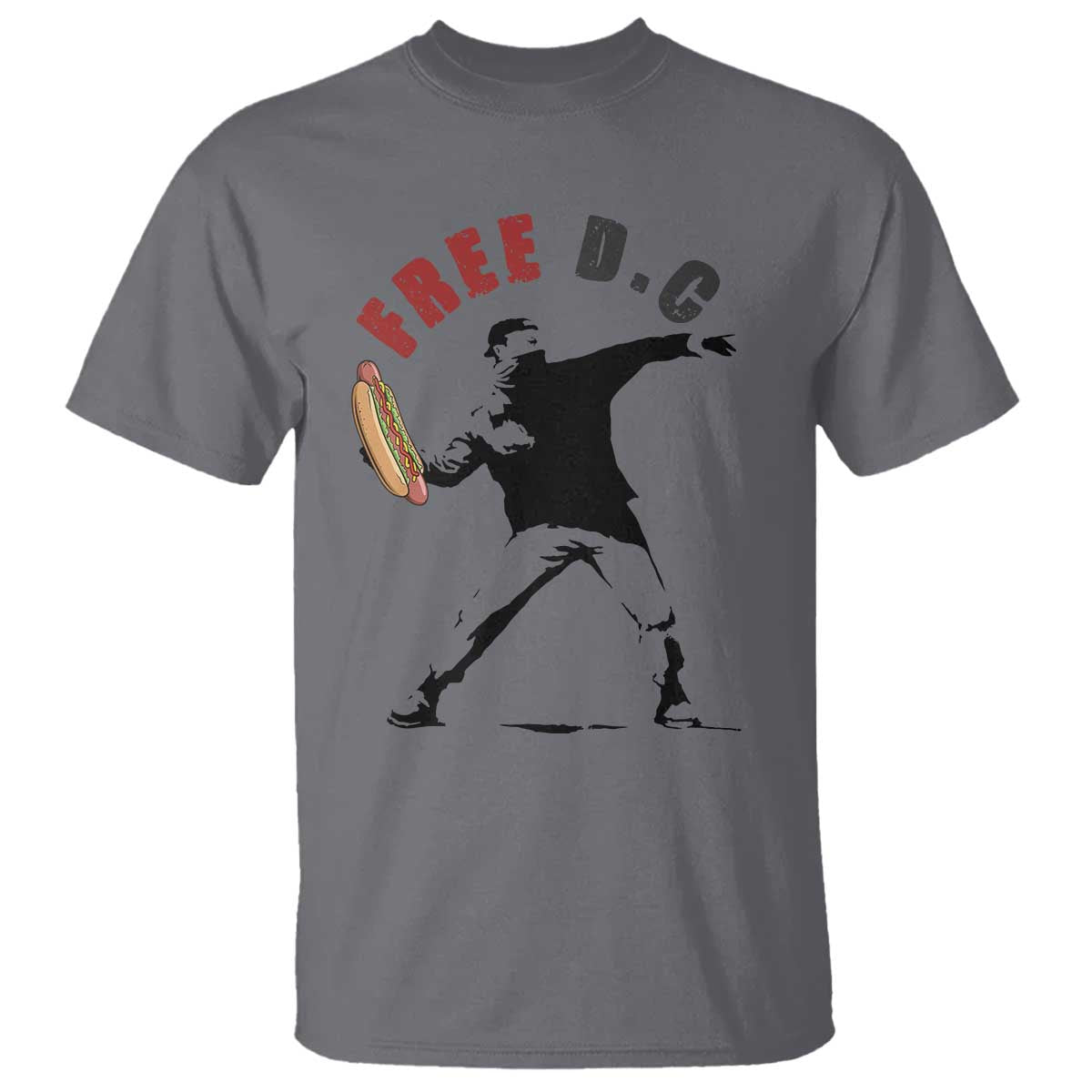 Free DC Sandwich Toss T Shirt Washington DC Political Satire - Wonder Print Shop