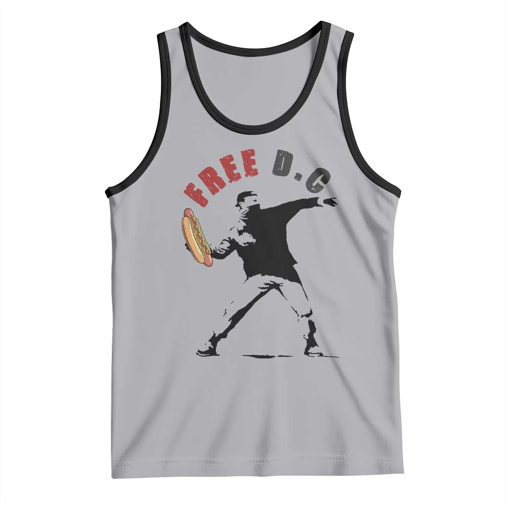 Free DC Sandwich Toss Tank Top Washington DC Political Satire - Wonder Print Shop
