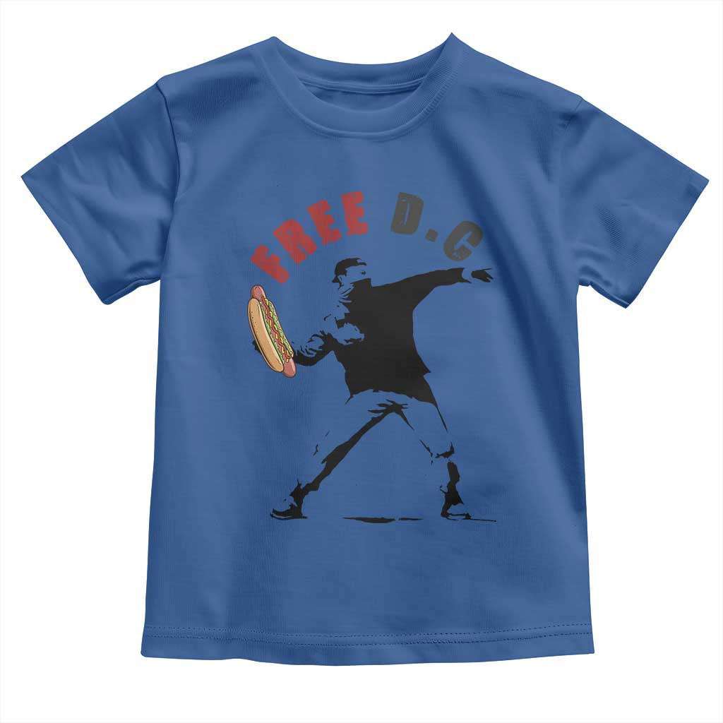 Free DC Sandwich Toss Toddler T Shirt Washington DC Political Satire - Wonder Print Shop
