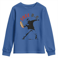 Free DC Sandwich Toss Youth Sweatshirt Washington DC Political Satire - Wonder Print Shop