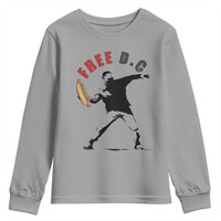 Free DC Sandwich Toss Youth Sweatshirt Washington DC Political Satire - Wonder Print Shop