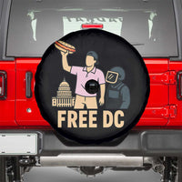 Free DC Sandwich Guy Spare Tire Cover Washington DC Pride Political Satire - Wonder Print Shop