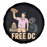 Free DC Sandwich Guy Spare Tire Cover Washington DC Pride Political Satire - Wonder Print Shop