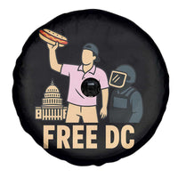 Free DC Sandwich Guy Spare Tire Cover Washington DC Pride Political Satire - Wonder Print Shop