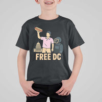 Free DC Sandwich Guy T Shirt For Kid Washington DC Pride Political Satire - Wonder Print Shop