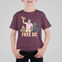 Free DC Sandwich Guy T Shirt For Kid Washington DC Pride Political Satire - Wonder Print Shop