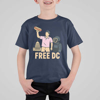 Free DC Sandwich Guy T Shirt For Kid Washington DC Pride Political Satire - Wonder Print Shop