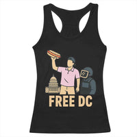 Free DC Sandwich Guy Racerback Tank Top Washington DC Pride Political Satire - Wonder Print Shop