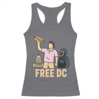 Free DC Sandwich Guy Racerback Tank Top Washington DC Pride Political Satire - Wonder Print Shop