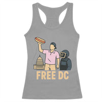 Free DC Sandwich Guy Racerback Tank Top Washington DC Pride Political Satire - Wonder Print Shop