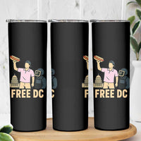 Free DC Sandwich Guy Skinny Tumbler Washington DC Pride Political Satire - Wonder Print Shop