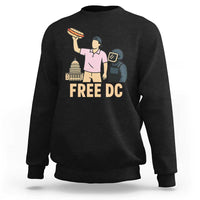 Free DC Sandwich Guy Sweatshirt Washington DC Pride Political Satire - Wonder Print Shop
