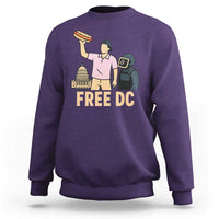 Free DC Sandwich Guy Sweatshirt Washington DC Pride Political Satire - Wonder Print Shop