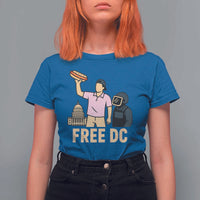 Free DC Sandwich Guy T Shirt For Women Washington DC Pride Political Satire - Wonder Print Shop