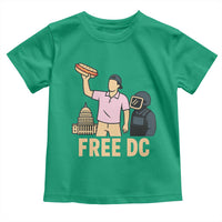 Free DC Sandwich Guy Toddler T Shirt Washington DC Pride Political Satire - Wonder Print Shop