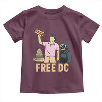 Free DC Sandwich Guy Toddler T Shirt Washington DC Pride Political Satire - Wonder Print Shop