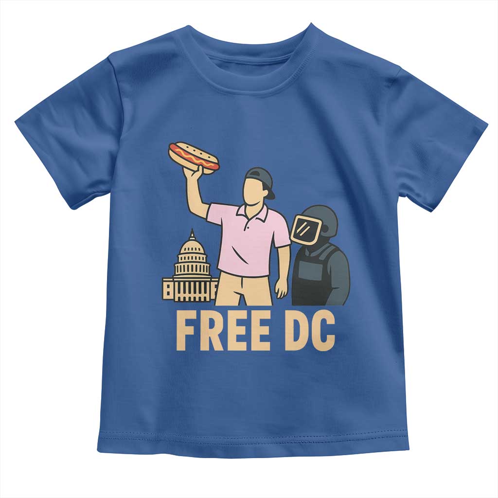 Free DC Sandwich Guy Toddler T Shirt Washington DC Pride Political Satire - Wonder Print Shop