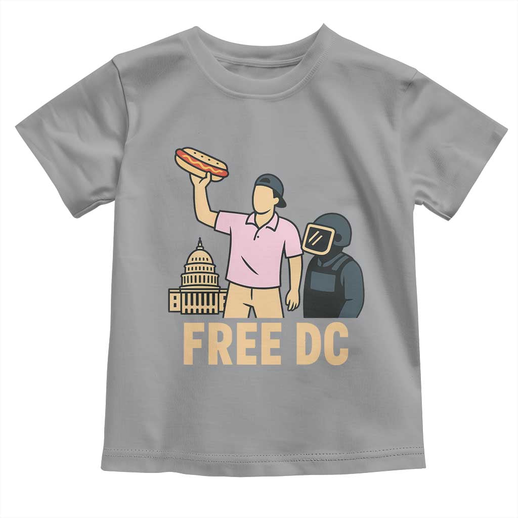 Free DC Sandwich Guy Toddler T Shirt Washington DC Pride Political Satire - Wonder Print Shop