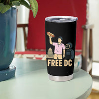 Free DC Sandwich Guy Tumbler Cup Washington DC Pride Political Satire - Wonder Print Shop