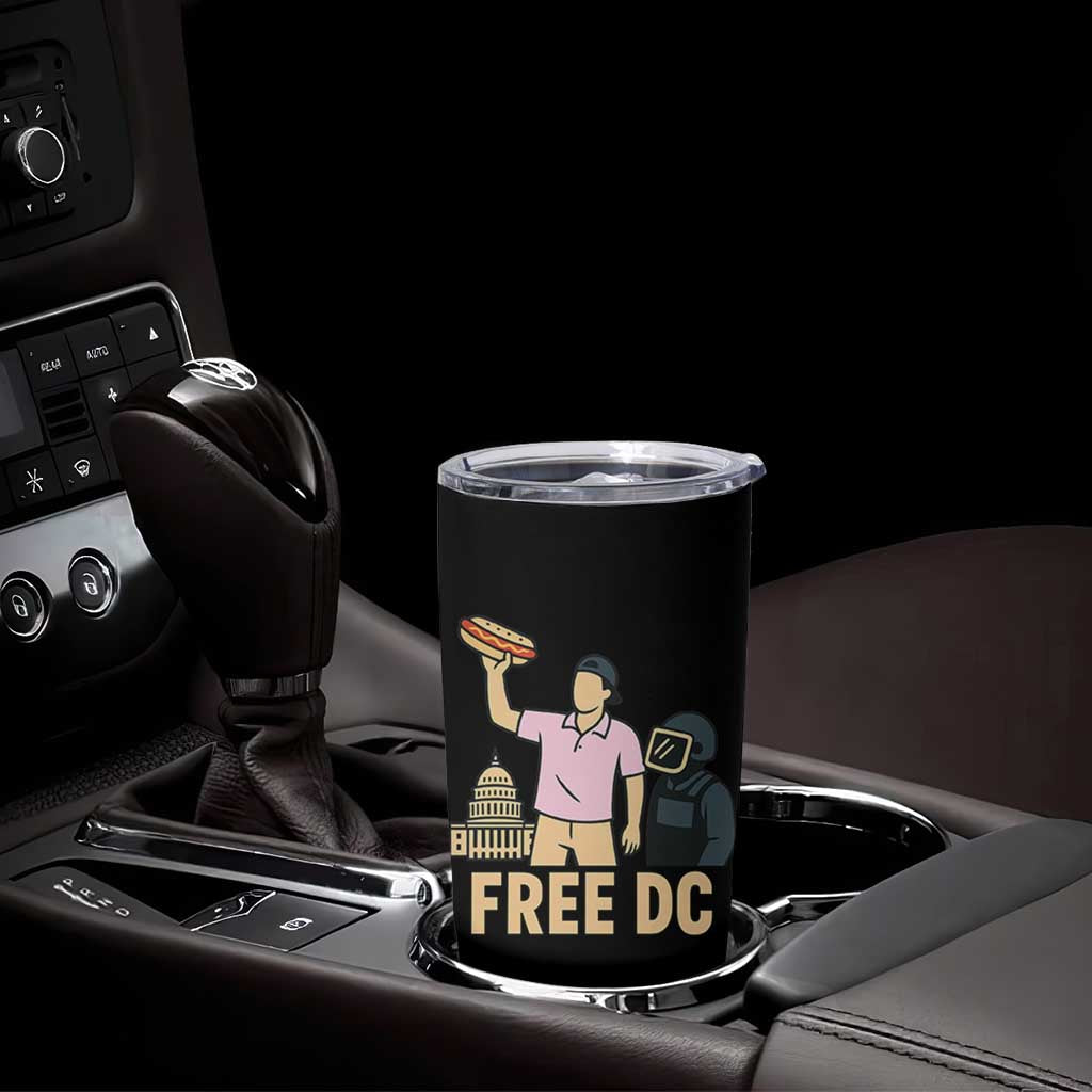 Free DC Sandwich Guy Tumbler Cup Washington DC Pride Political Satire - Wonder Print Shop