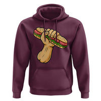 Free DC Sandwich Revolution Hoodie Washington DC Pride Political Satire - Wonder Print Shop