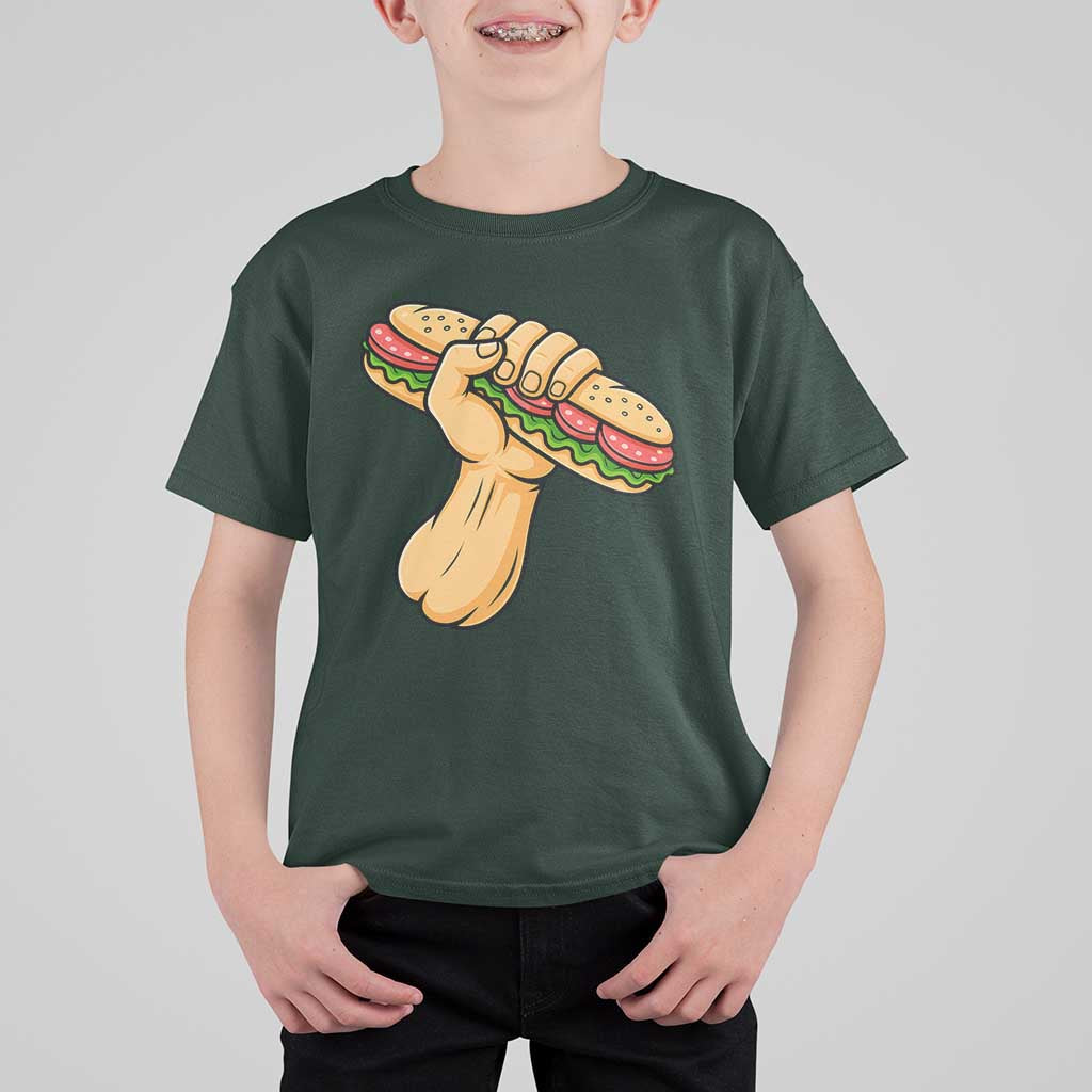 Free DC Sandwich Revolution T Shirt For Kid Washington DC Pride Political Satire - Wonder Print Shop
