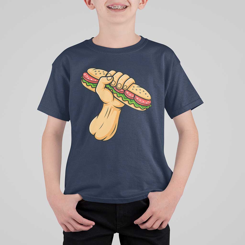 Free DC Sandwich Revolution T Shirt For Kid Washington DC Pride Political Satire - Wonder Print Shop