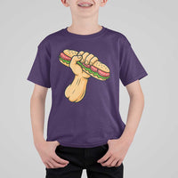 Free DC Sandwich Revolution T Shirt For Kid Washington DC Pride Political Satire - Wonder Print Shop