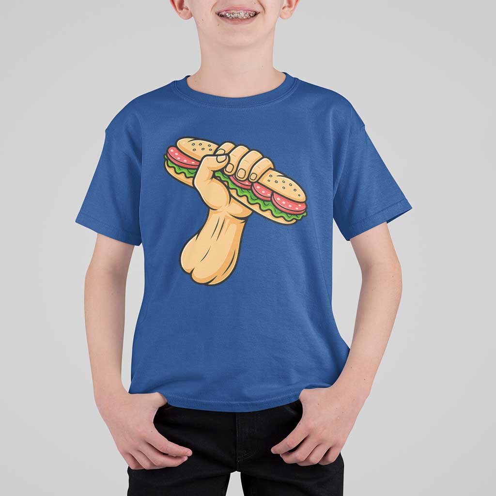 Free DC Sandwich Revolution T Shirt For Kid Washington DC Pride Political Satire - Wonder Print Shop